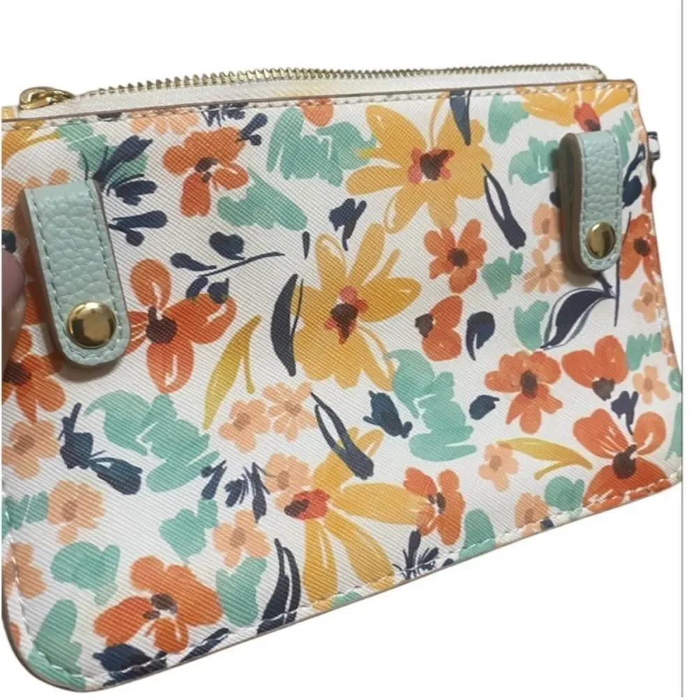 Nanette Lepore Multicolor Floral Wristlet
